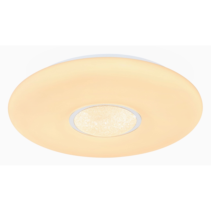 Globo - Loftlampe m. RGBW-farver dæmpbar LED/40W/230V 3000-6500K + fjernbetjening