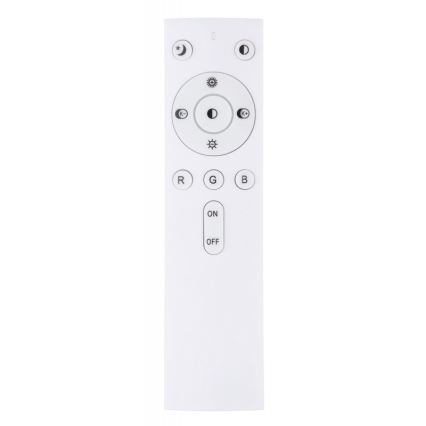 Globo - Loftlampe m. RGBW-farver dæmpbar LED/24W/230V 3000-6500K+ fjernbetjening
