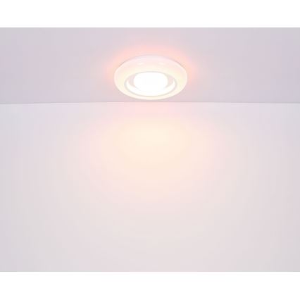 Globo - Loftlampe m. RGBW-farver dæmpbar LED/18W/230V 2700-6500K + fjernbetjening