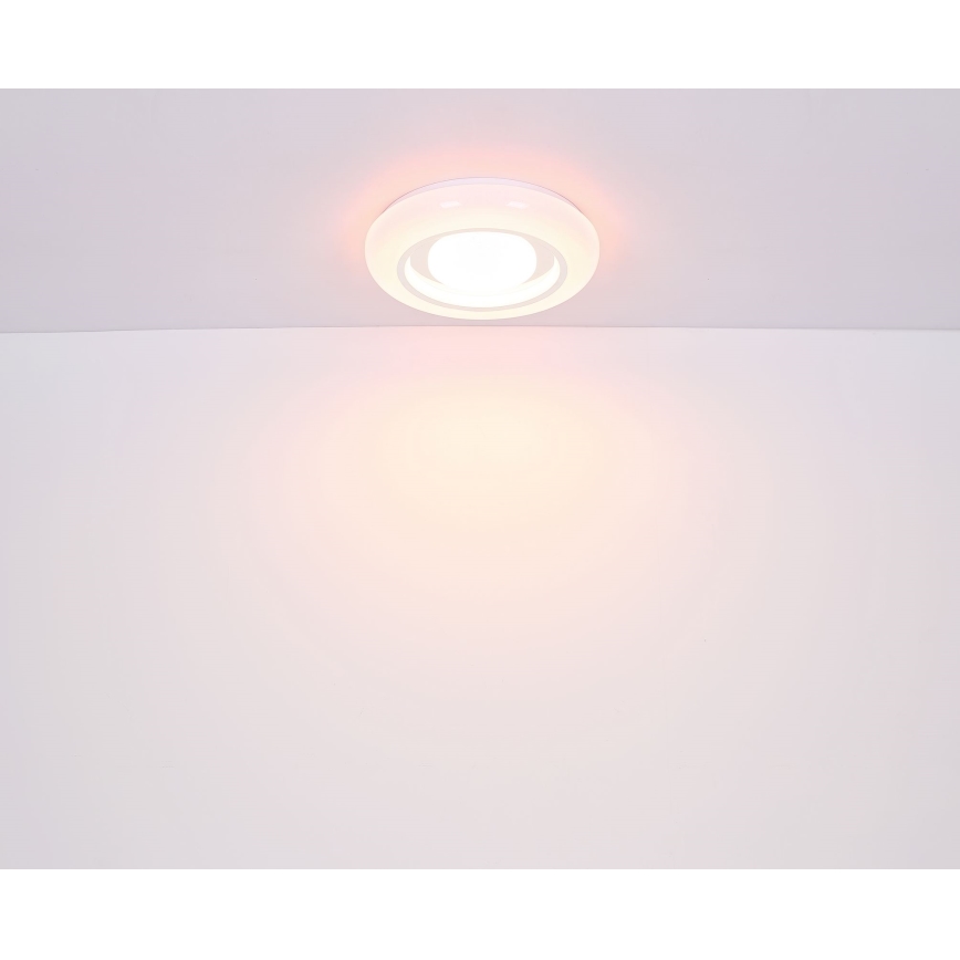 Globo - Loftlampe m. RGBW-farver dæmpbar LED/18W/230V 2700-6500K + fjernbetjening