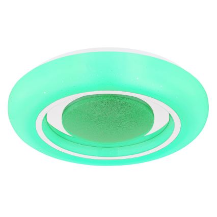 Globo - Loftlampe m. RGBW-farver dæmpbar LED/18W/230V 2700-6500K + fjernbetjening