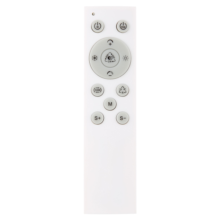 Globo - Loftlampe m. RGBW-farver dæmpbar LED/18W/230V 2700-6500K + fjernbetjening