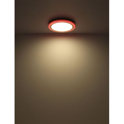 Globo - Loftlampe m. RGBW-farver dæmpbar LED/20W/230V 2700-6500K + fjernbetjening