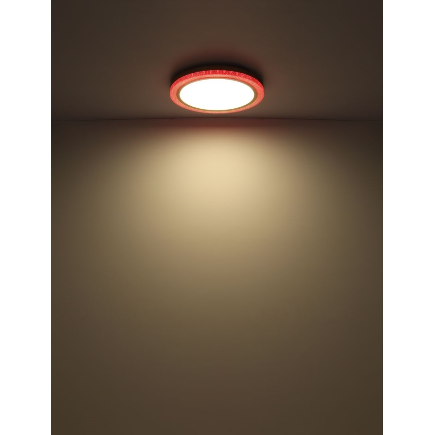 Globo - Loftlampe m. RGBW-farver dæmpbar LED/20W/230V 2700-6500K + fjernbetjening