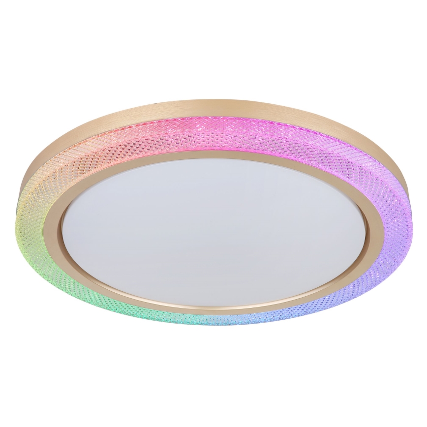 Globo - Loftlampe m. RGBW-farver dæmpbar LED/20W/230V 2700-6500K + fjernbetjening