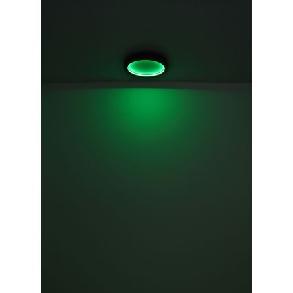 Globo - LED loftlampe m. RGBW-farver dæmpbar LED/24W/230V 2700-6000K + fjernbetjening