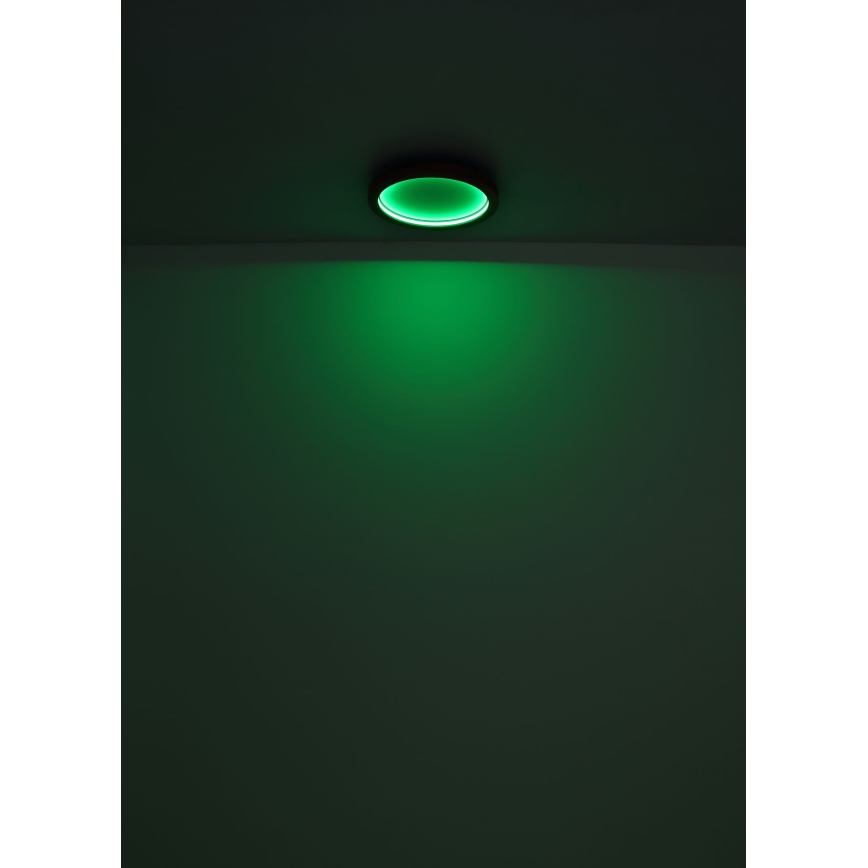 Globo - LED loftlampe m. RGBW-farver dæmpbar LED/24W/230V 2700-6000K + fjernbetjening