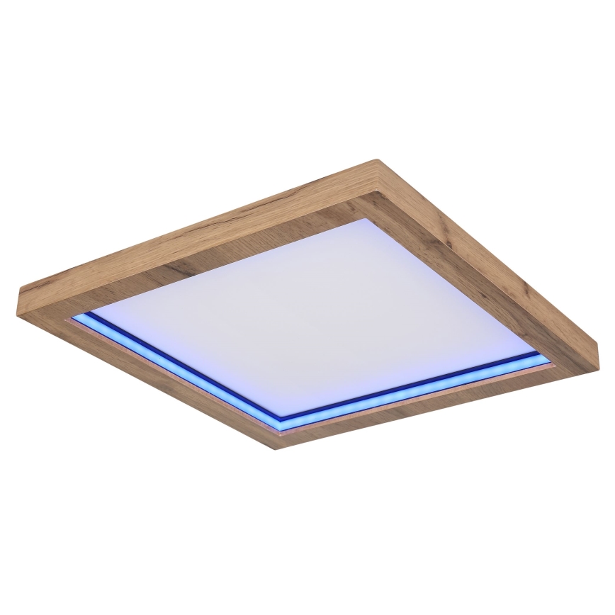 Globo - LED loftlampe m. RGBW-farver dæmpbar LED/24W/230V 2700-6000K + fjernbetjening