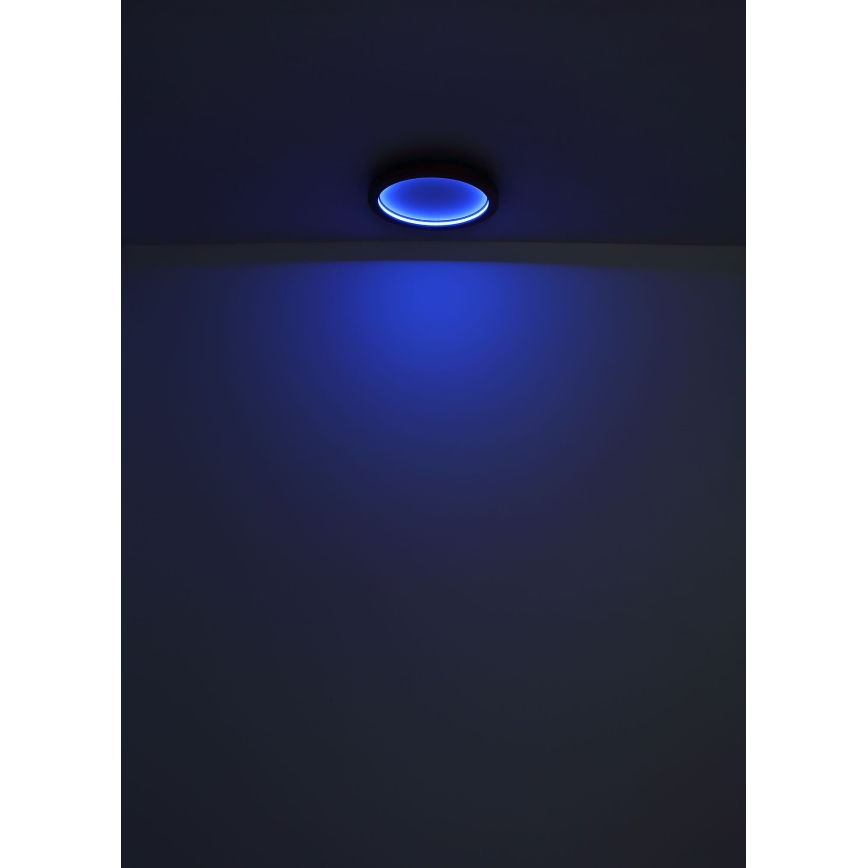 Globo - LED loftlampe m. RGBW-farver dæmpbar LED/24W/230V 2700-6000K + fjernbetjening