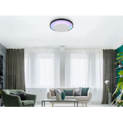 Globo - LED RGBW dæmpbart loftlys LED/21W/230V 2700-6500K + fjernbetjening