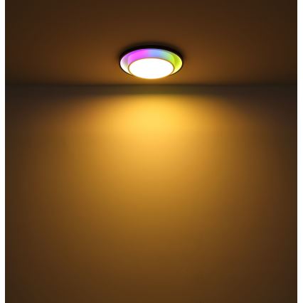 Globo - LED RGBW dæmpbart loftlys LED/21W/230V 2700-6500K + fjernbetjening