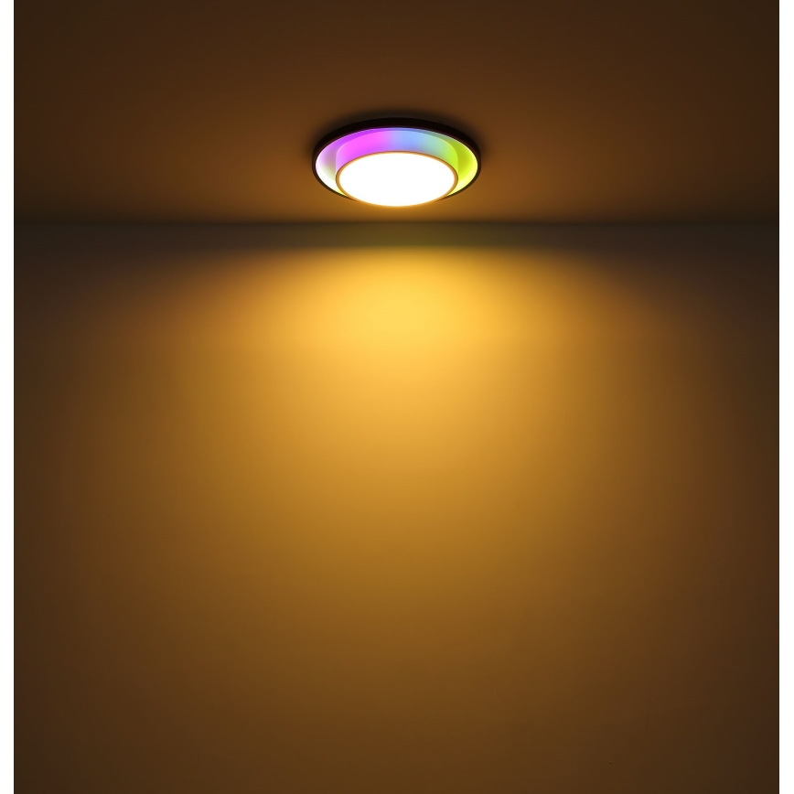 Globo - LED RGBW dæmpbart loftlys LED/21W/230V 2700-6500K + fjernbetjening