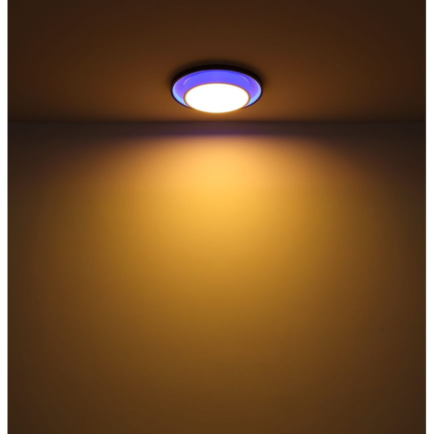 Globo - LED RGBW dæmpbart loftlys LED/21W/230V 2700-6500K + fjernbetjening