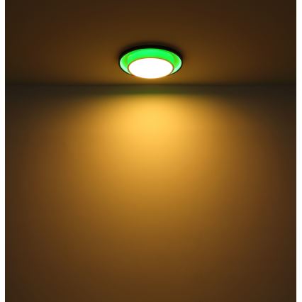 Globo - LED RGBW dæmpbart loftlys LED/21W/230V 2700-6500K + fjernbetjening