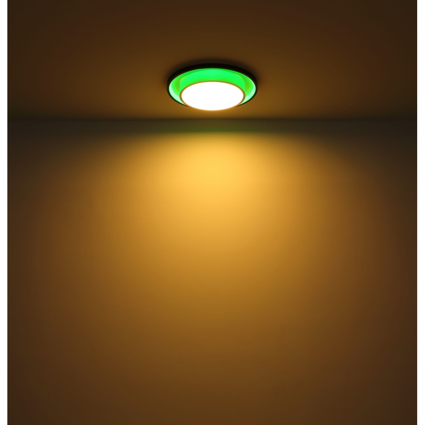 Globo - LED RGBW dæmpbart loftlys LED/21W/230V 2700-6500K + fjernbetjening