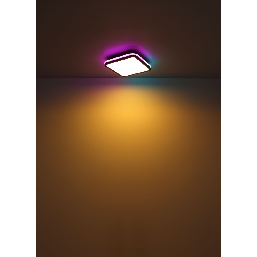 Globo - LED loftlampe m. RGBW-farver dæmpbar LED/40W/230V 2700-6500K + fjernbetjening