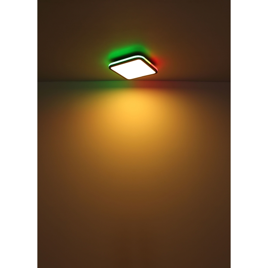Globo - LED loftlampe m. RGBW-farver dæmpbar LED/40W/230V 2700-6500K + fjernbetjening