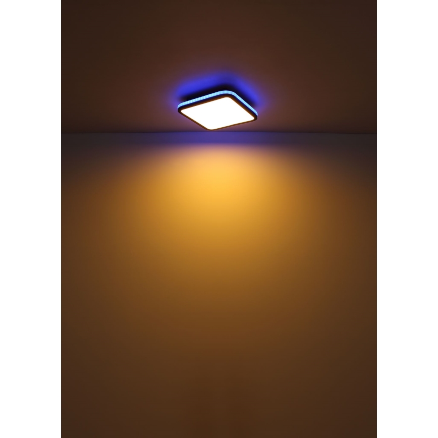 Globo - LED loftlampe m. RGBW-farver dæmpbar LED/40W/230V 2700-6500K + fjernbetjening