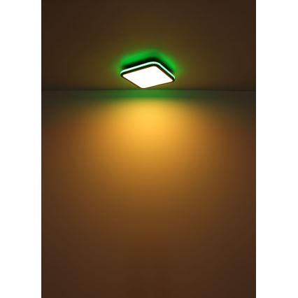 Globo - LED loftlampe m. RGBW-farver dæmpbar LED/40W/230V 2700-6500K + fjernbetjening