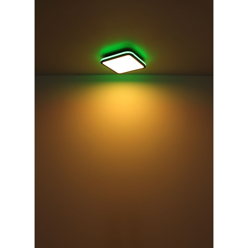 Globo - LED loftlampe m. RGBW-farver dæmpbar LED/40W/230V 2700-6500K + fjernbetjening