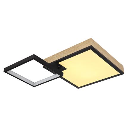 Globo - LED lampe m. RGB-farver dæmpbar LED/21W/230V+LED/3W 2700-6500K + fjernbetjening