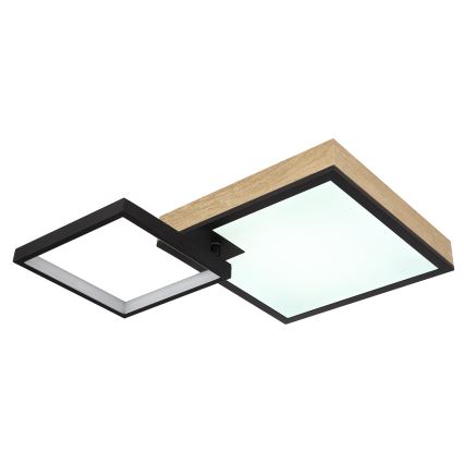 Globo - LED lampe m. RGB-farver dæmpbar LED/21W/230V+LED/3W 2700-6500K + fjernbetjening