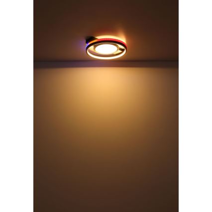 Globo - LED loftlampe m. RGBW-farver dæmpbar LED/40W/230V 3000-6500K + fjernbetjening