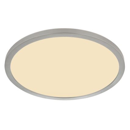 Globo - LED loftlampe til badeværelse dæmpbar LED/18W/230V diameter 29,4 cm IP44 mat krom