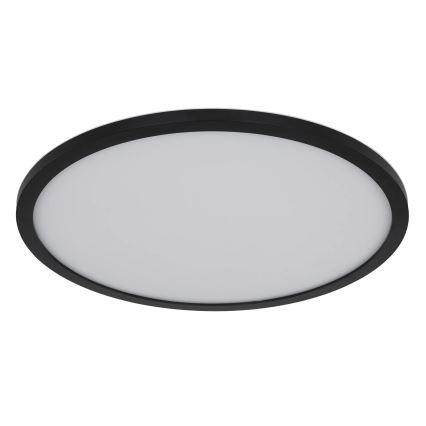 Globo - LED loftlampe til badeværelse m. RGB-farver dæmpbar LED/21W/230V 3000-6000K + fjernbetjening IP44 sort