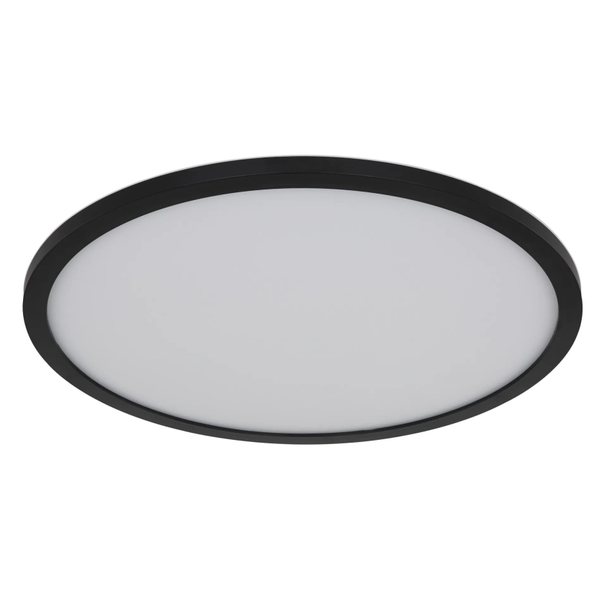 Globo - LED loftlampe til badeværelse m. RGB-farver dæmpbar LED/21W/230V 3000-6000K + fjernbetjening IP44 sort