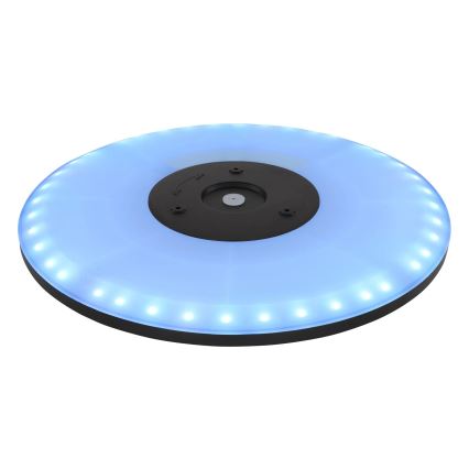 Globo - LED loftlampe til badeværelse m. RGB-farver dæmpbar LED/21W/230V 3000-6000K + fjernbetjening IP44 sort