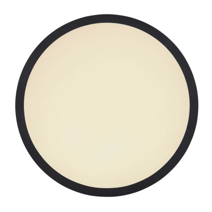 Globo - LED loftlampe til badeværelse m. RGB-farver dæmpbar LED/21W/230V 3000-6000K + fjernbetjening IP44 sort