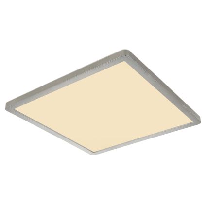 Globo - LED loftlampe til badeværelse dæmpbar LED/18W/230V 29,4x29,4 cm IP44 mat krom