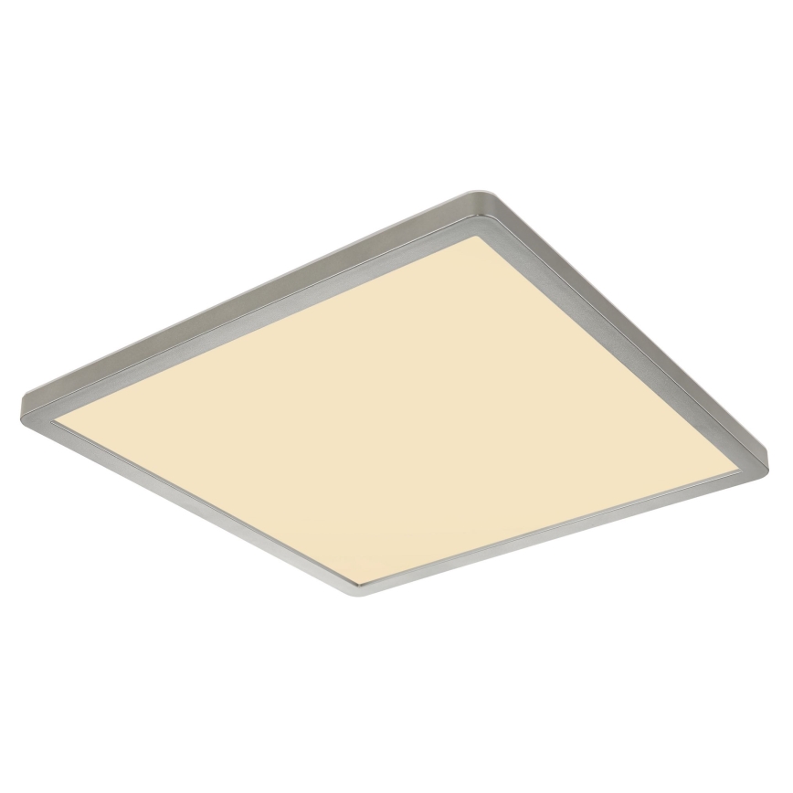 Globo - LED loftlampe til badeværelse dæmpbar LED/18W/230V 29,4x29,4 cm IP44 mat krom