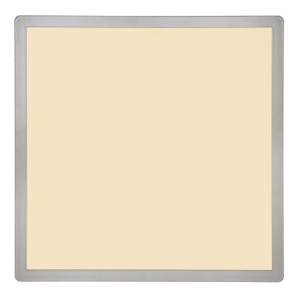 Globo - LED loftlampe til badeværelse dæmpbar LED/18W/230V 29,4x29,4 cm IP44 mat krom