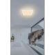 Globo - LED loftlampe til badeværelse dæmpbar LED/18W/230V 29,4x29,4 cm IP44 hvid