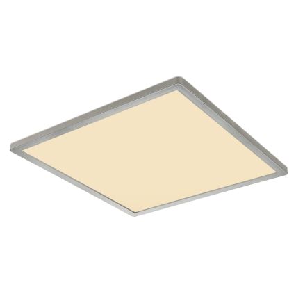 Globo - LED loftlampe til badeværelse dæmpbar LED/24W/230V 42x42 cm IP44 mat krom