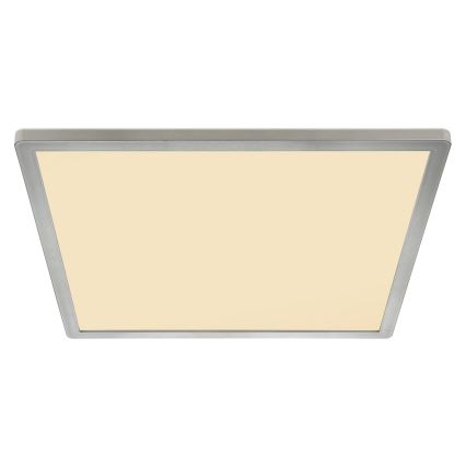 Globo - LED loftlampe til badeværelse dæmpbar LED/24W/230V 42x42 cm IP44 mat krom