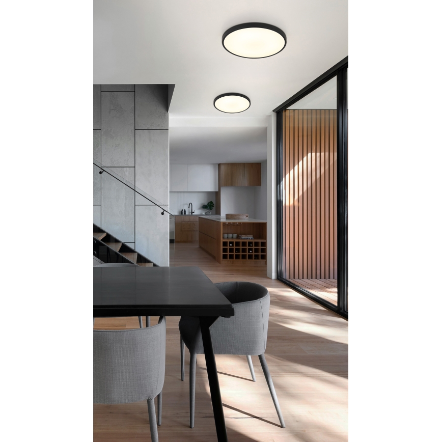 Globo - LED loftlampe LED/15W/230V 4000K diameter 23 cm sort