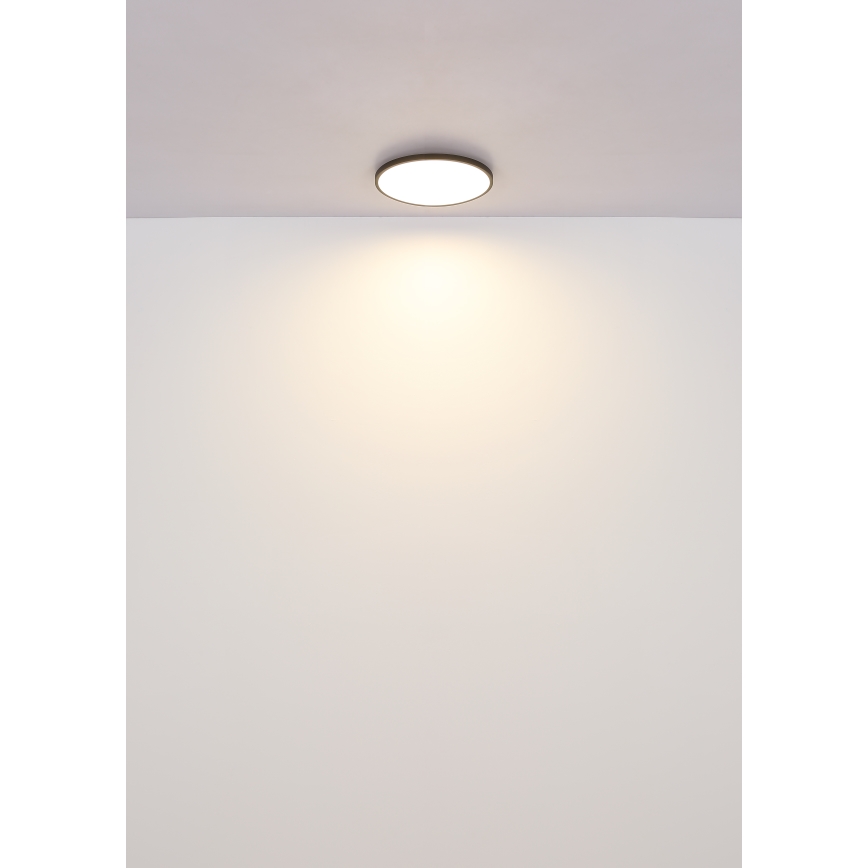 Globo - LED loftlampe LED/15W/230V 4000K diameter 23 cm sort