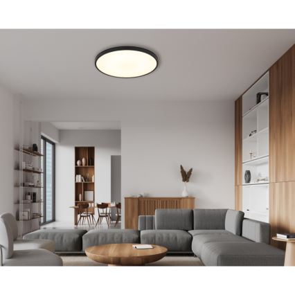 Globo - LED loftlampe LED/32W/230V 4000K diameter 40 cm sort