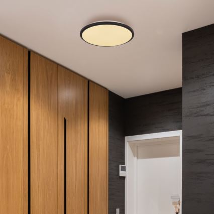 Globo - LED loftlampe LED/18W/230V 3000K diameter 35 cm sort