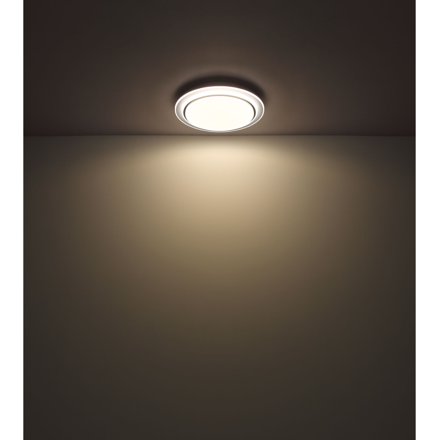 Globo - LED loftlampe m. RGBW-farver dæmpbar LED/24W/230V 2700-6500K + fjernbetjening