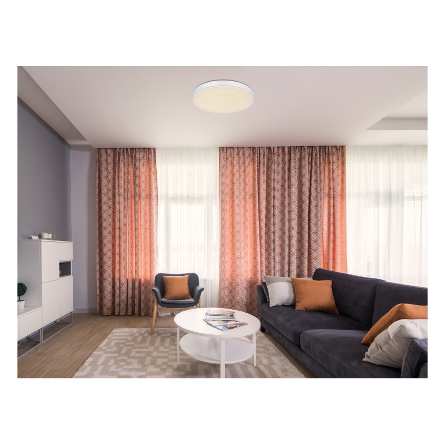 Globo - LED loftlampe dæmpbar LED/24W/230V + fjernbetjening