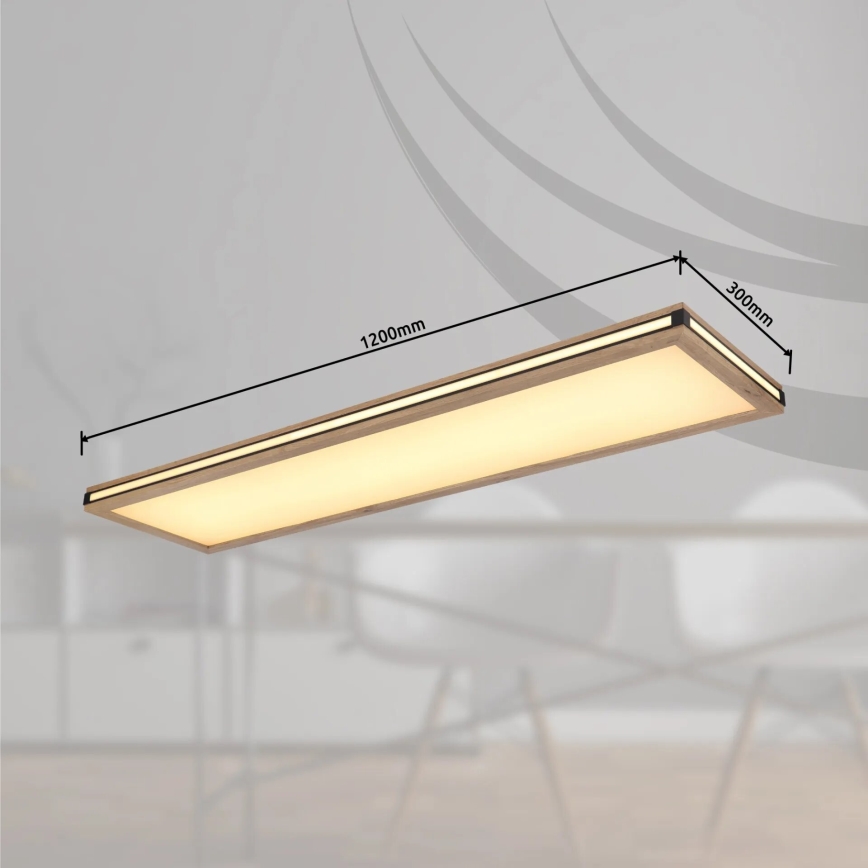 Globo - LED loftlampe dæmpbar LED/36W/230V 3000K 30x120 cm