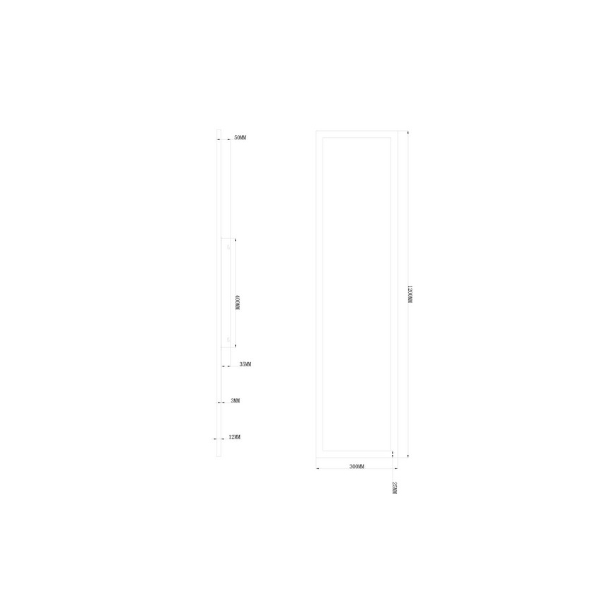 Globo - LED panel overflademonteret LED/40W/230V