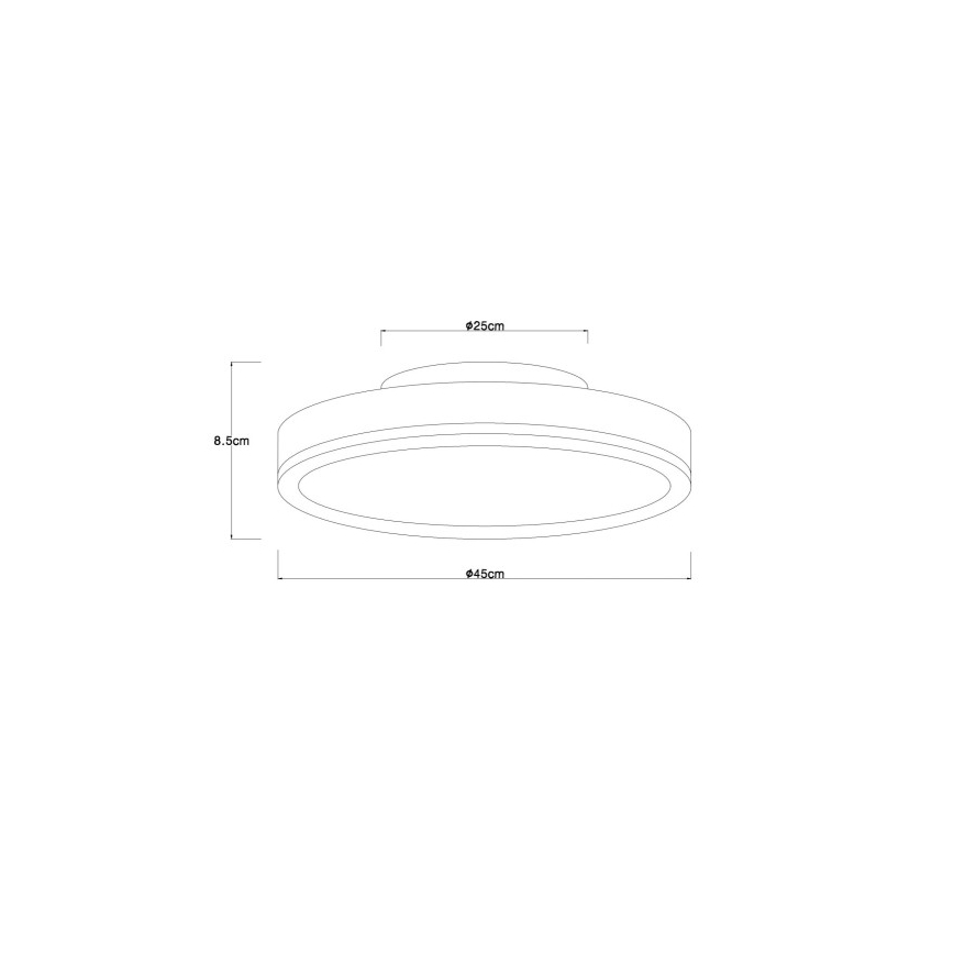 Globo - LED loftlampe LED/24W/230V 3000K diameter 45 cm