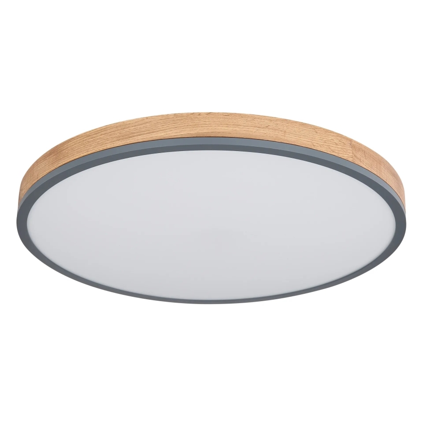 Globo - LED loftlampe dæmpbar LED/40W/230V 2700-6500K diameter 60 cm + fjernbetjening brun/grå