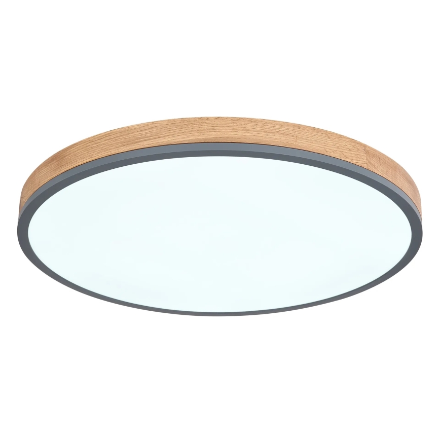 Globo - LED loftlampe dæmpbar LED/40W/230V 2700-6500K diameter 60 cm + fjernbetjening brun/grå