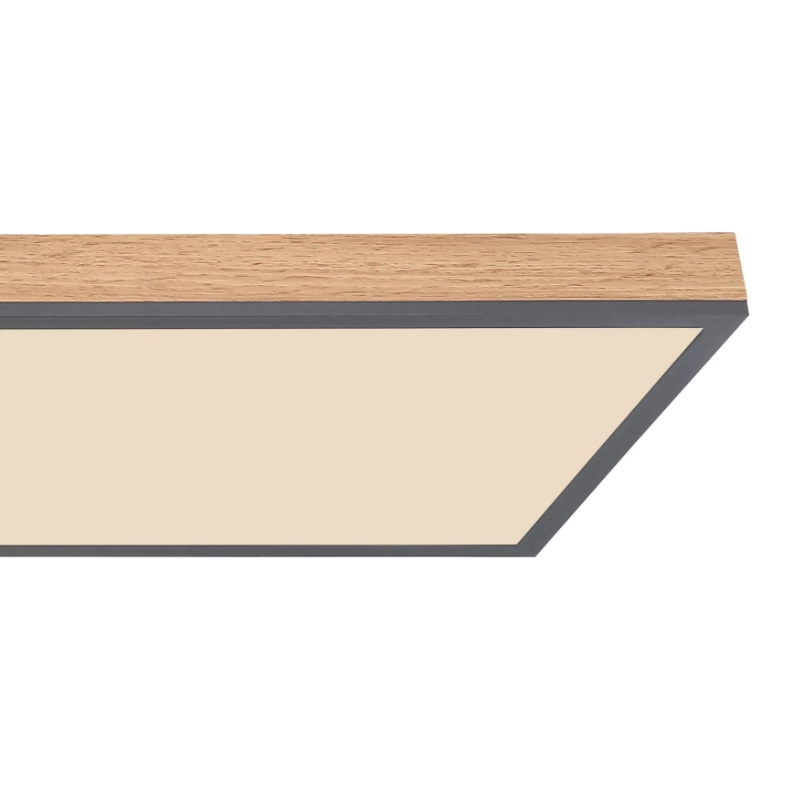 Globo - Dæmpbar LED-loftlampe LED/36W/230V 2700-6500K brun/grå + fjernbetjening